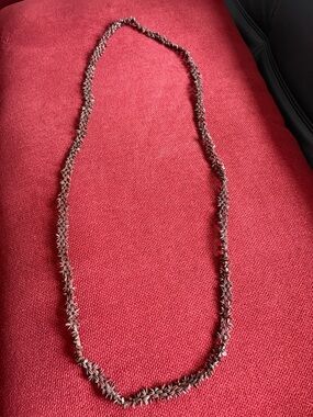 Delicate Silver Floral-Chain Necklace - Women's Jewelry
